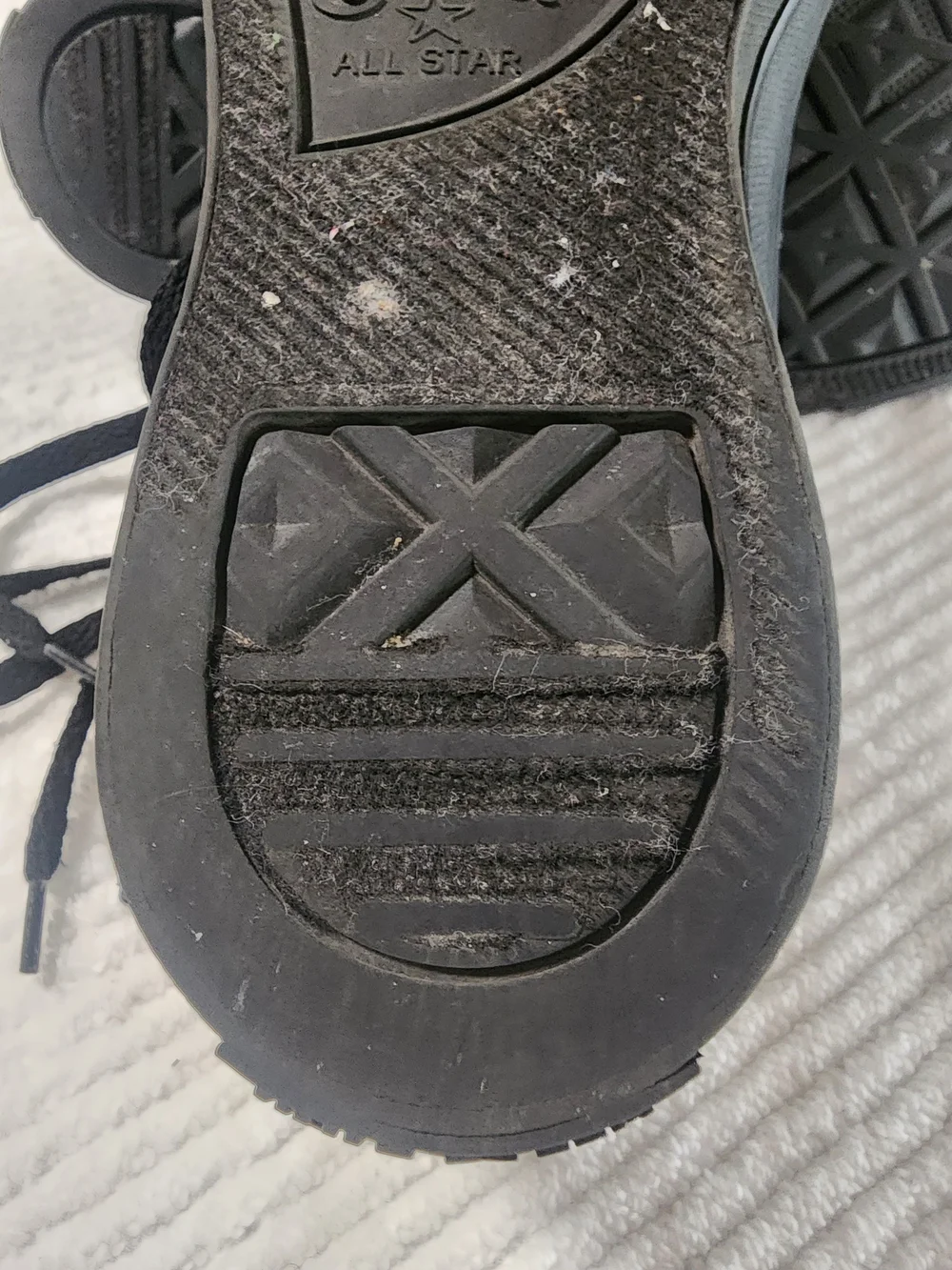 Converse Black Interior Tag Sneaker Detail - Picture 8 of 11